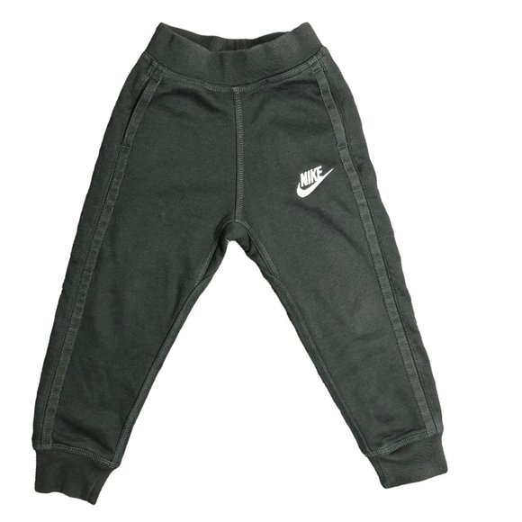 Nike Black Cotton Sweatpants Size 4t 